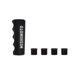 Mishimoto Pistol Grip Shift Knob - Black | Ergonomic Billet Aluminum Gear Shifter