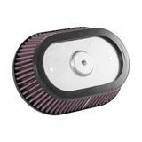 K&N Engineering - Universal Custom Oval Air Filter for Harley-Davidson RK Series - E-3988