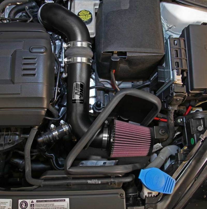K&N Engineering 69-9506TTK Cold Air Intake System for 2015-2016 Volkswagen Golf and GTI 1.8L L4 F/I