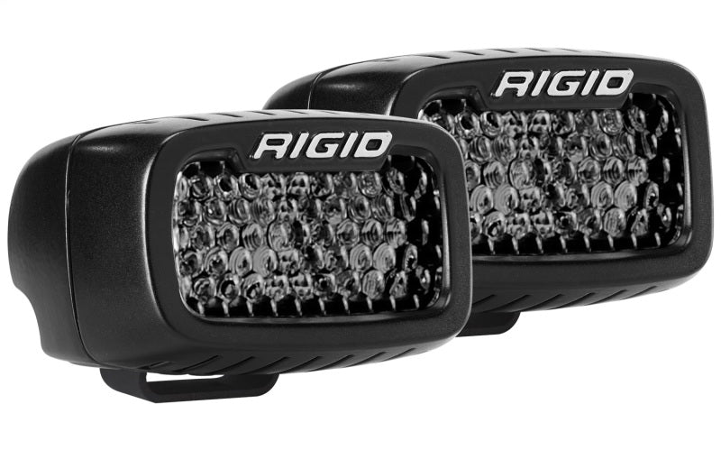 Rigid Industries SR-M Series PRO Midnight Edition LED Spot Lights - Pair