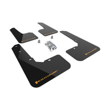 Load image into Gallery viewer, Rally Armor 22-25 Subaru Outback Wilderness Black Mud Flap with Wild Orange Logo - Durable Polyurethane Protection