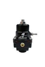 Load image into Gallery viewer, Aeromotive Adjustable Fuel Regulator Part #aer13303 for 35-75 PSI, -08 AN Ports, 1/8 NPT Gauge &amp; Boost Reference