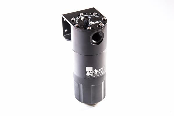 Radium Engineering Universal Tall Competition Catch Can Kit – Improved Engine Performance & Cleaner Inlet Air