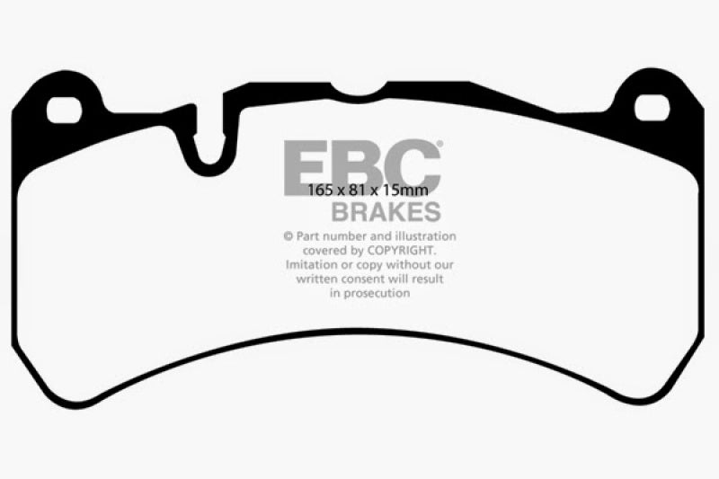 EBC Bluestuff NDX Front Brake Pads for Mercedes-Benz and Ferrari Models - High Friction Sport Performance
