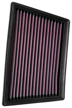 Load image into Gallery viewer, K&amp;N Engineering Part 33-3073 High-Flow Reusable Air Filter for 2018-2020 Jaguar E-Pace and Land Rover Discovery Sport 2.0L Diesel