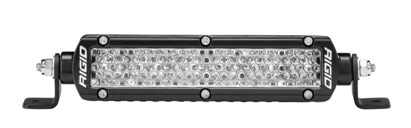 Rigid Industries 6-Inch SR-Series PRO Diffused LED Light Bar - Compact, High-Output Single Row Lighting Solution
