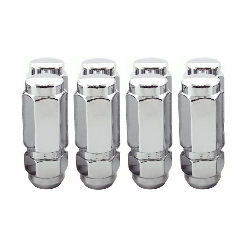 McGard Chrome Cone Seat Lug Nut Set (9/16-18 Thread) – 8 Pack for GMC V2500 Suburban