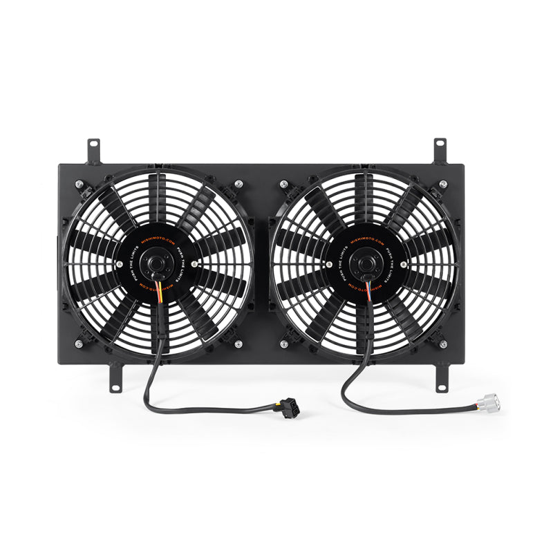 Mishimoto Mazda Miata Aluminum Fan Shroud Kit - Black (Part Number: misMMFS-MIA-90BK)