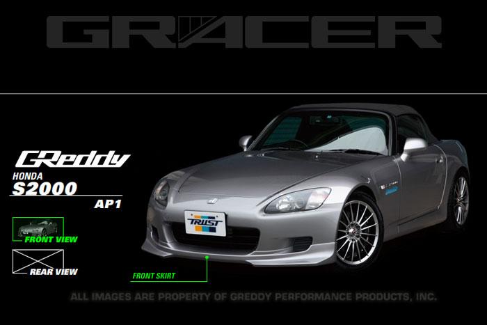 GReddy Urethane Front Lip Spoiler for Honda S2000 (2000-2003) – Part Number gre17050081