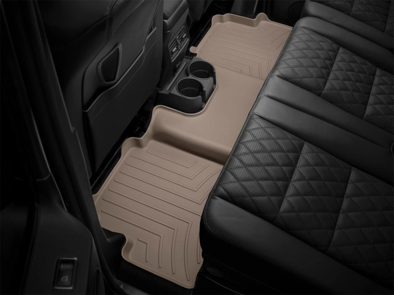 WeatherTech FloorLiner HP Rear Floor Mat, Tan for 2019-2020 Lexus ES350 and ES300h, Part wet4514962IM