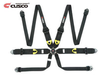 Load image into Gallery viewer, Cusco Universal 6 Point FIA Racing Harness with Eyebolts – Black, Part Number cus00B CRH N6HBK