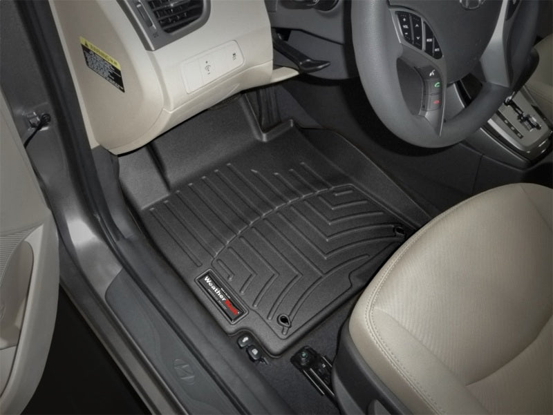 WeatherTech DigitalFit Front FloorLiner for Hyundai Elantra 2011-2014, Black