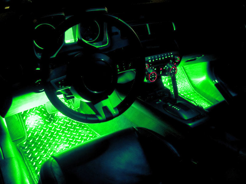 Oracle Lighting 36-Inch Waterproof Green LED Flexible Strip with 3M Adhesive
