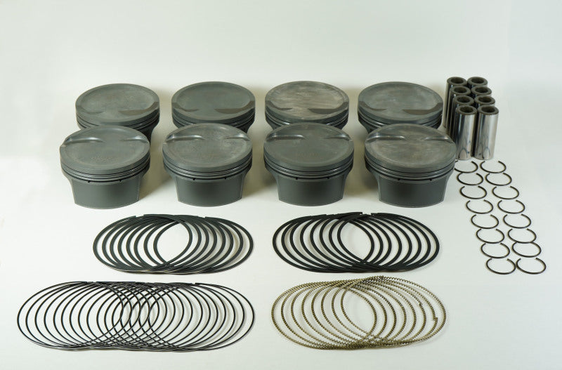 Mahle MS Piston Set for GM LS 363ci with 3.800 inch Bore and 4 inch Stroke
