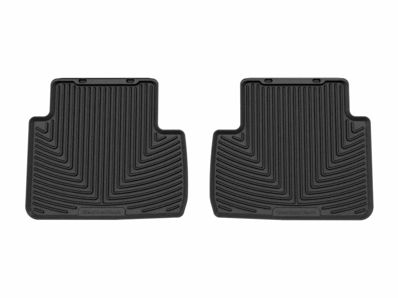 WeatherTech wetW729 All-Weather Floor Mats for 2025-2026 Subaru Forester, 2nd Row Rear, Black