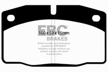 Load image into Gallery viewer, EBC Yellowstuff Front Brake Pads for 1988-1990 Pontiac Fiero and LeMans | Part No. EBC DP4325R