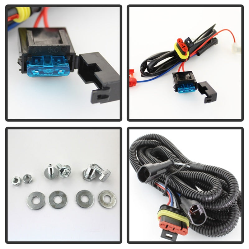 Spyder Toyota Tundra 2010-2013 Daytime LED Running Lights without Switch - Unpainted (Part Number: spy5077721)