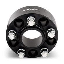 Load image into Gallery viewer, Mishimoto 5x100 Wheel Spacers for Subaru Legacy 2005-2007, 56.1mm Center Bore, Black Anodized Finish
