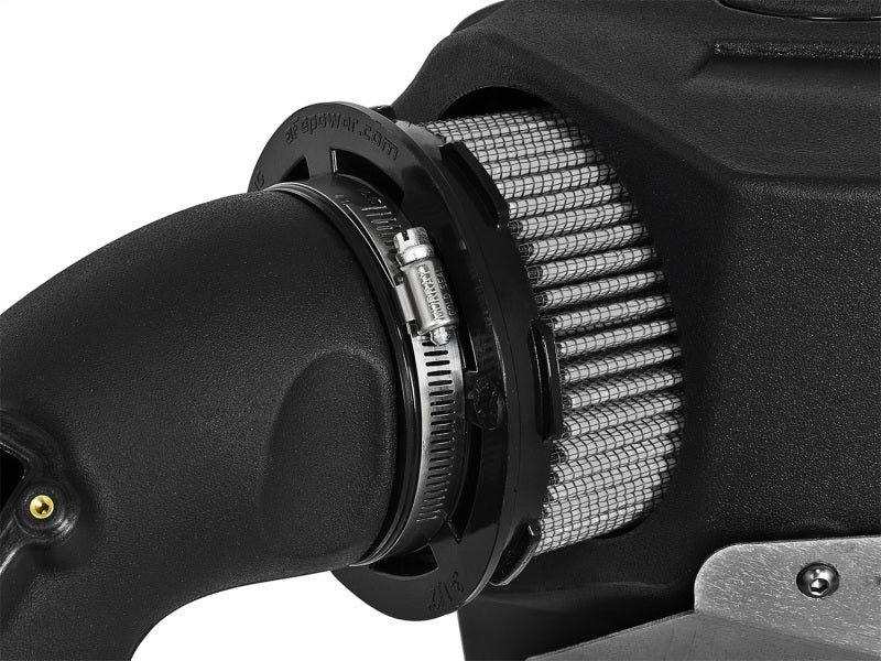aFe POWER Momentum GT Pro Dry S Cold Air Intake System for BMW 340i and 440i (2016-2017) with Carbon Fiber Trim