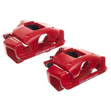 Load image into Gallery viewer, PowerStop Powder Coated Red Brake Calipers Pair for Jeep Wrangler JK 2007-2018 * Part Number PSBS5044EB