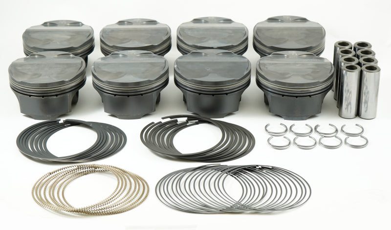 Mahle MS Piston Set for Ford Coyote 304 CID, 3.640 Inch Bore, 3.65 Inch Stroke