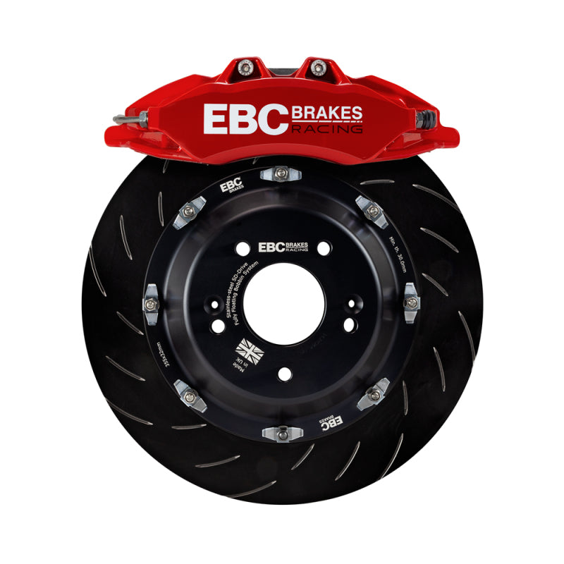 EBC Racing BMW 3-Series E36/E46 Red Apollo-6 Front Big Brake Kit with 355mm Rotors