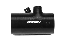 Load image into Gallery viewer, Perrin Performance Turbo Inlet Hose with Turbo Adapter Flange for Subaru WRX and LGT/OBXT (Short) - Black