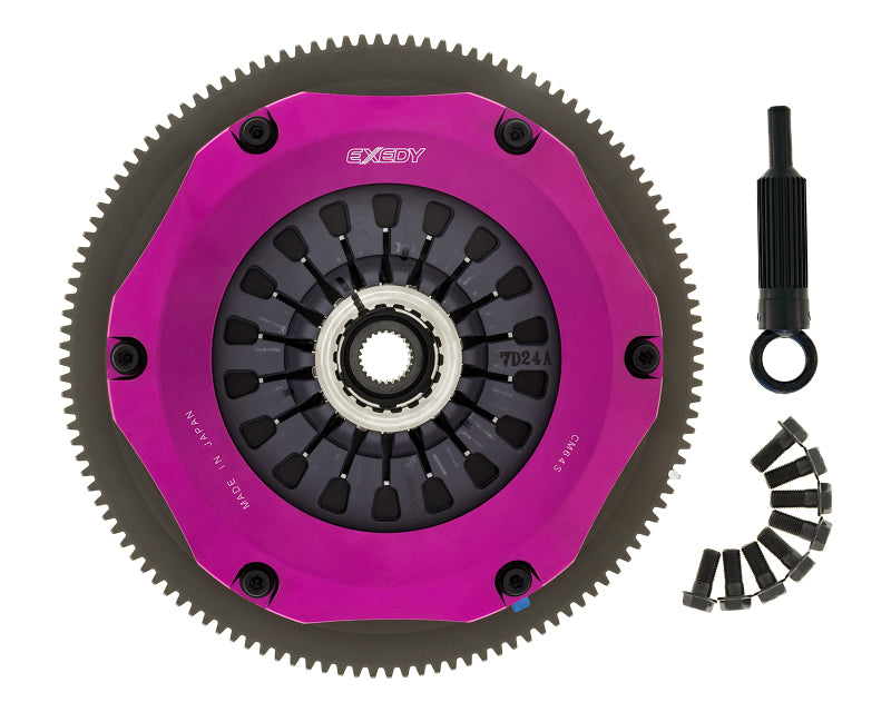 Exedy Hyper Twin Organic Clutch Kit for Subaru WRX STI 2007-2009 – Part Number FM022SDF