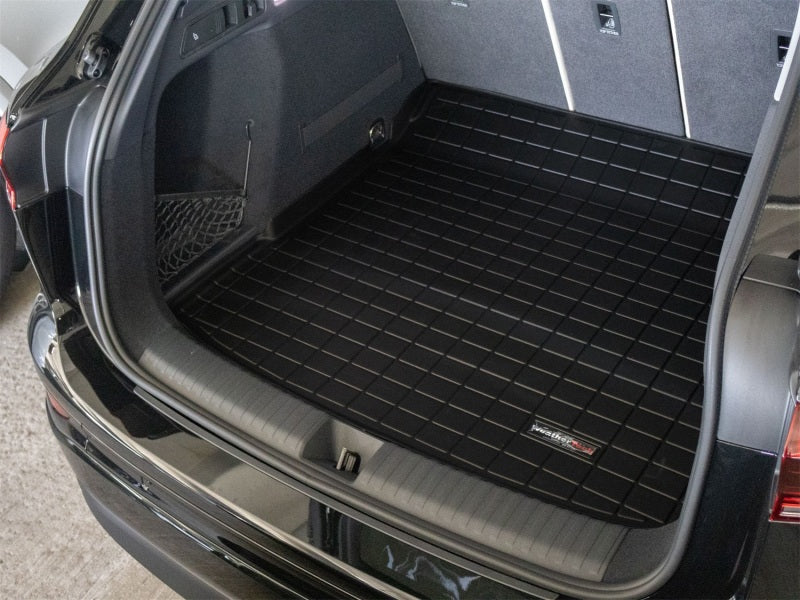 WeatherTech WET401838 Cargo Liner for 2025 Audi Q6 e-tron and SQ6 e-tron, Black, Behind 2nd Row