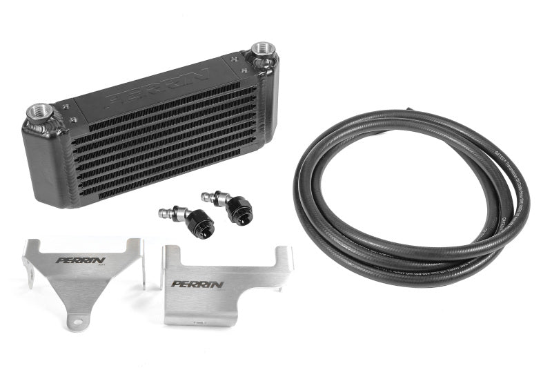 Perrin Performance Subaru WRX CVT Transmission Oil Cooler Full Kit (2015-2021)