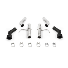 Load image into Gallery viewer, Mishimoto 2016+ Chevrolet Camaro 2.0T Dual-Tip Race Axle-Back Exhaust with Black Tips