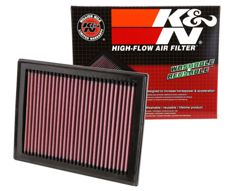 K&N Engineering High-Flow Drop-In Air Filter for 2011-2014 Nissan Juke and 2013-2014 Nissan Sentra 2.5L