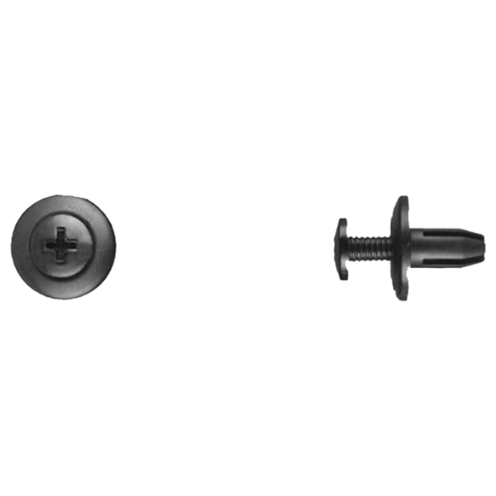 Black Nylon Phillips Screw Ret6mm Hole Size 11mm Stem Length