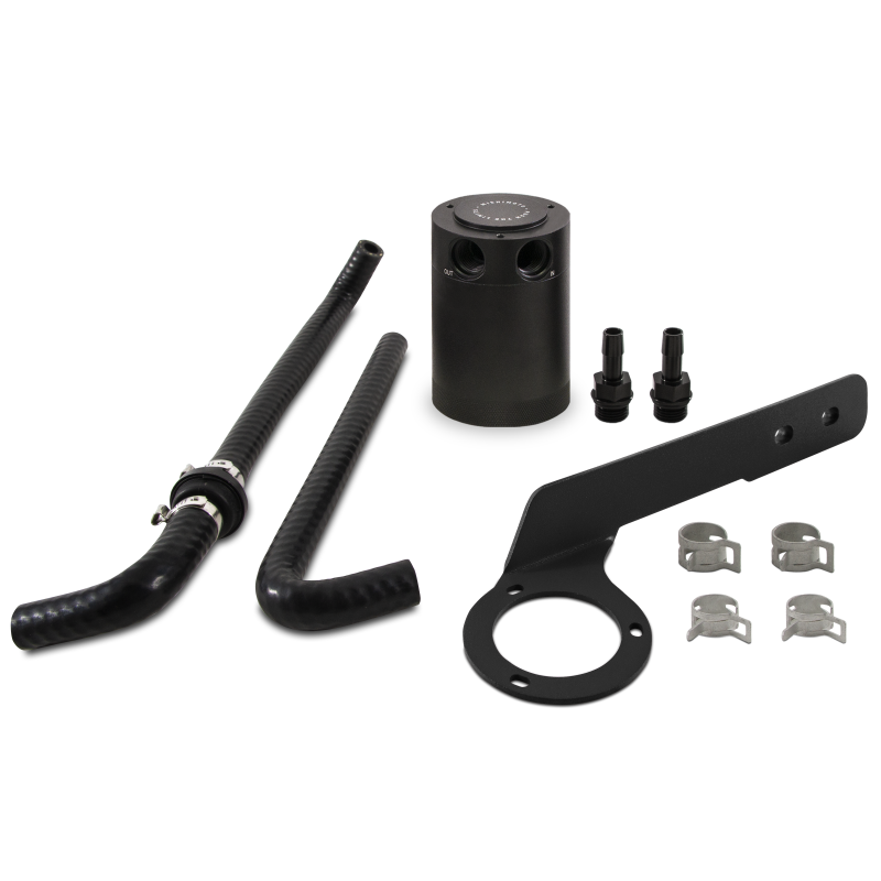 Mishimoto 2018+ Honda Accord 2.0T Baffled Oil Catch Can Kit – Black
