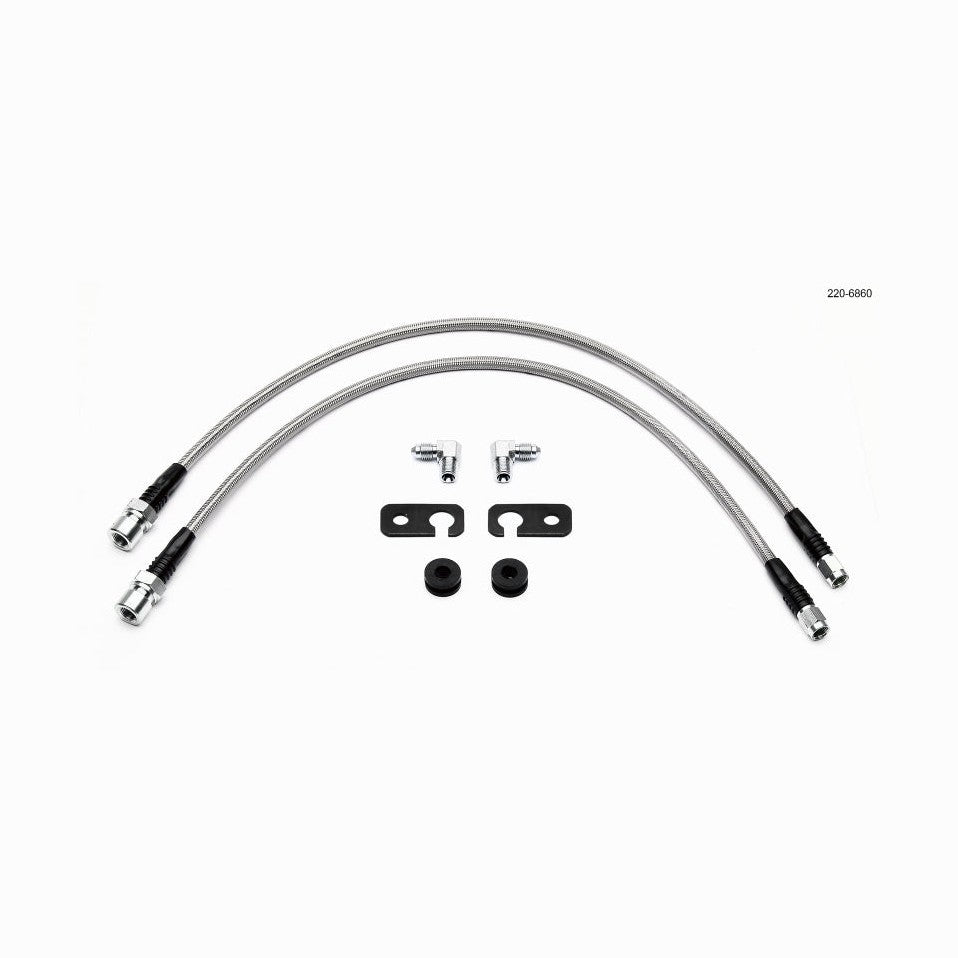 Wilwood Flexline Kit for 2002 Acura RSX with 5-Lug Wheels and Forged Dynalite Front Calipers