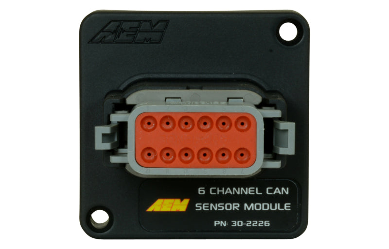 AEM 6 Channel CAN Sensor Module (PN 30-2226) for Digital Dash Integration