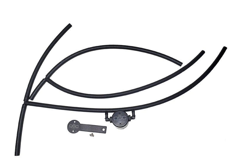 J&L JLT3108P-B Oil Separator 3.0 Passenger Side, Black Anodized for 2016-2024 Nissan Titan 5.6L