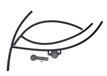 Load image into Gallery viewer, J&amp;L JLT3108P-B Oil Separator 3.0 Passenger Side, Black Anodized for 2016-2024 Nissan Titan 5.6L
