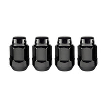 Load image into Gallery viewer, McGard Black Bulge Cone Seat Lug Nut Set M12 x 1.5 - 4 Pack