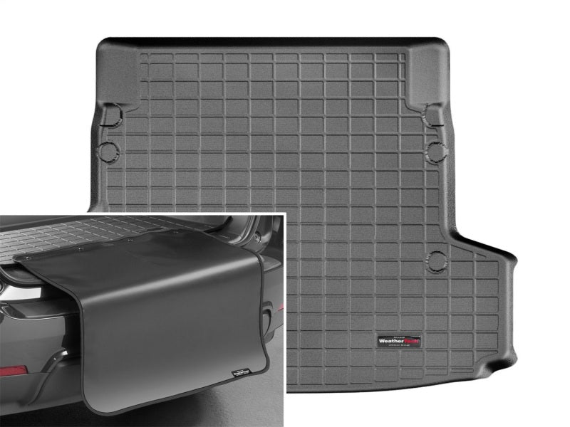 WeatherTech wet40649SK Cargo Liner with Bumper Protector for 2014-2018 BMW 3-Series Wagon, Black