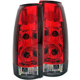 ANZO G2 Red/Smoke Tail Light Assembly Pair for 1988-1991 GMC R2500 and 1997 GMC C3500