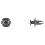 Black Nylon Phillips Screw Ret7mm Hole Size 12mm Stem Length