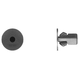 Black Nylon Screw Grommets #14 Screw Size 8mm Sq Hole