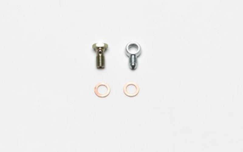 Wilwood Fitting Kit -3 Male with 3/8-24 Banjo Bolt for Master Cylinders - Part #wil220-13674