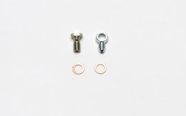 Wilwood Fitting Kit -3 Male with 3/8-24 Banjo Bolt for Master Cylinders - Part #wil220-13674