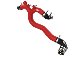 aFe BladeRunner 3-inch Aluminum Hot Charge Pipe Kit for Kia Stinger and Genesis G70 - Red