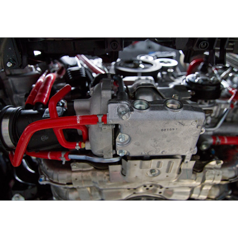 Mishimoto Silicone Ancillary Hose Kit for 2015-2021 Subaru WRX - Blue