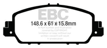 Load image into Gallery viewer, EBC DP53014NDX Bluestuff NDX Front Brake Pads for 2013-2016 Honda Accord and 2016-2017 Honda HR-V