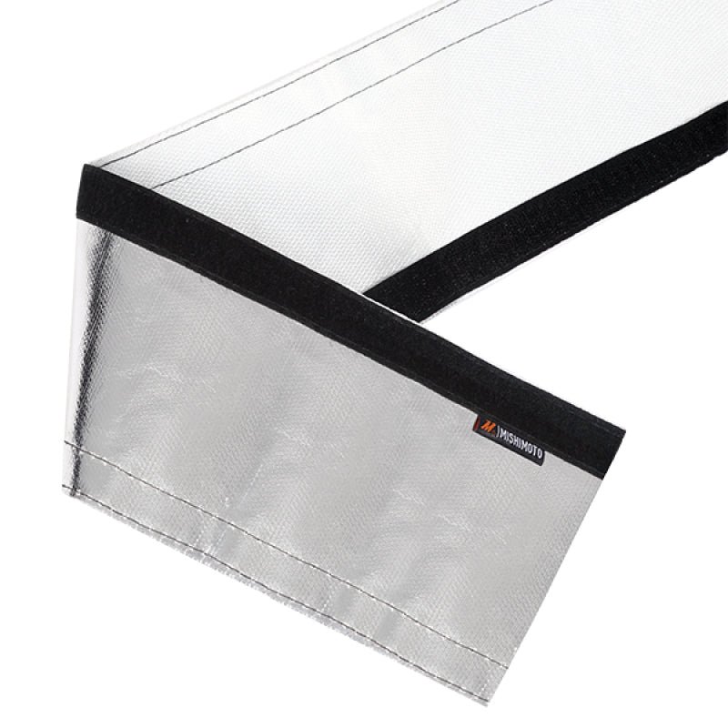 Mishimoto Heat Shielding Sleeve Silver 1 inch x 36 inches for Automotive Protection