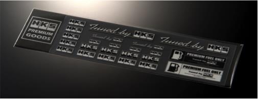 HKS HKS Sticker Variety - Automotive Decals for Enhanced Style and Customization
